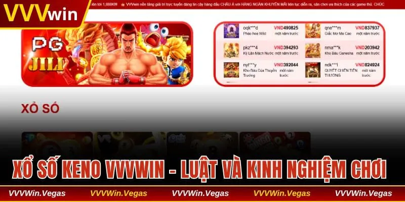 Xổ số Keno VVVwin